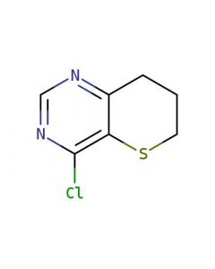 Astatech 4-CHLORO-7,8-DIHYDRO-6H-THIOPYRANO[3,2-D]PYRIMIDINE; 0.25G; Purity 95%; MDL-MFCD27991302